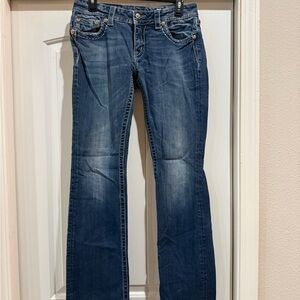 Miss Me Dark Blue Boot Cut Jeans